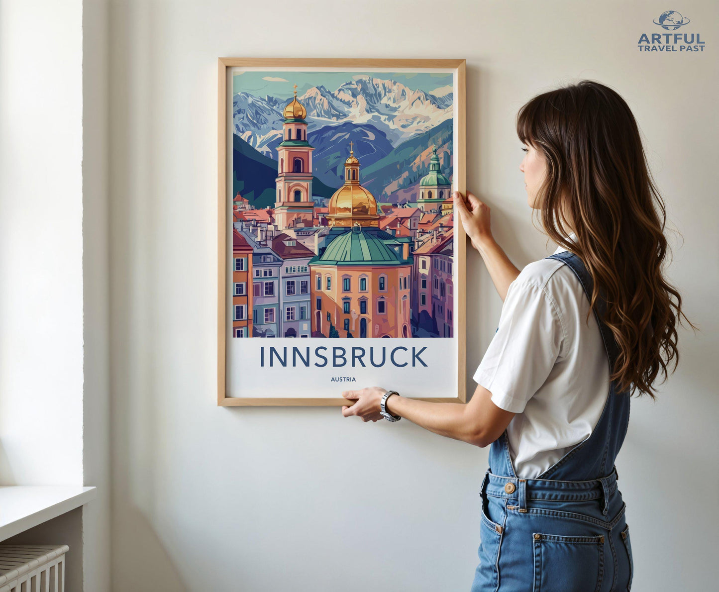 Innsbruck Poster | Austria Wall Art | Europe Decor