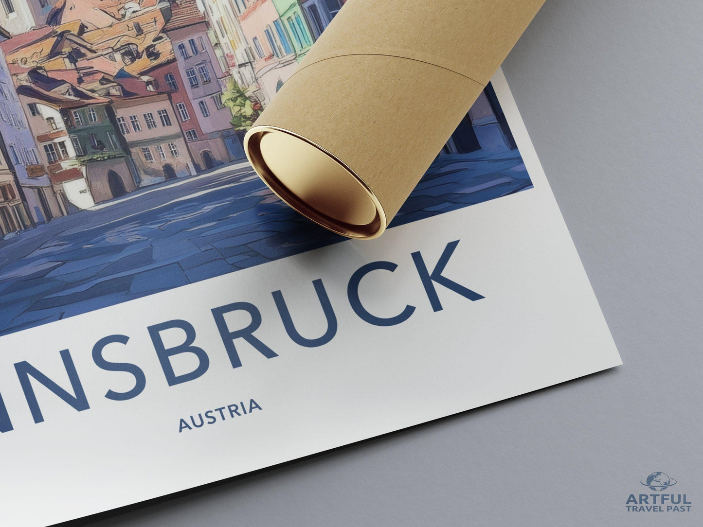 Innsbruck Poster | Austria Wall Art | Europe Decor