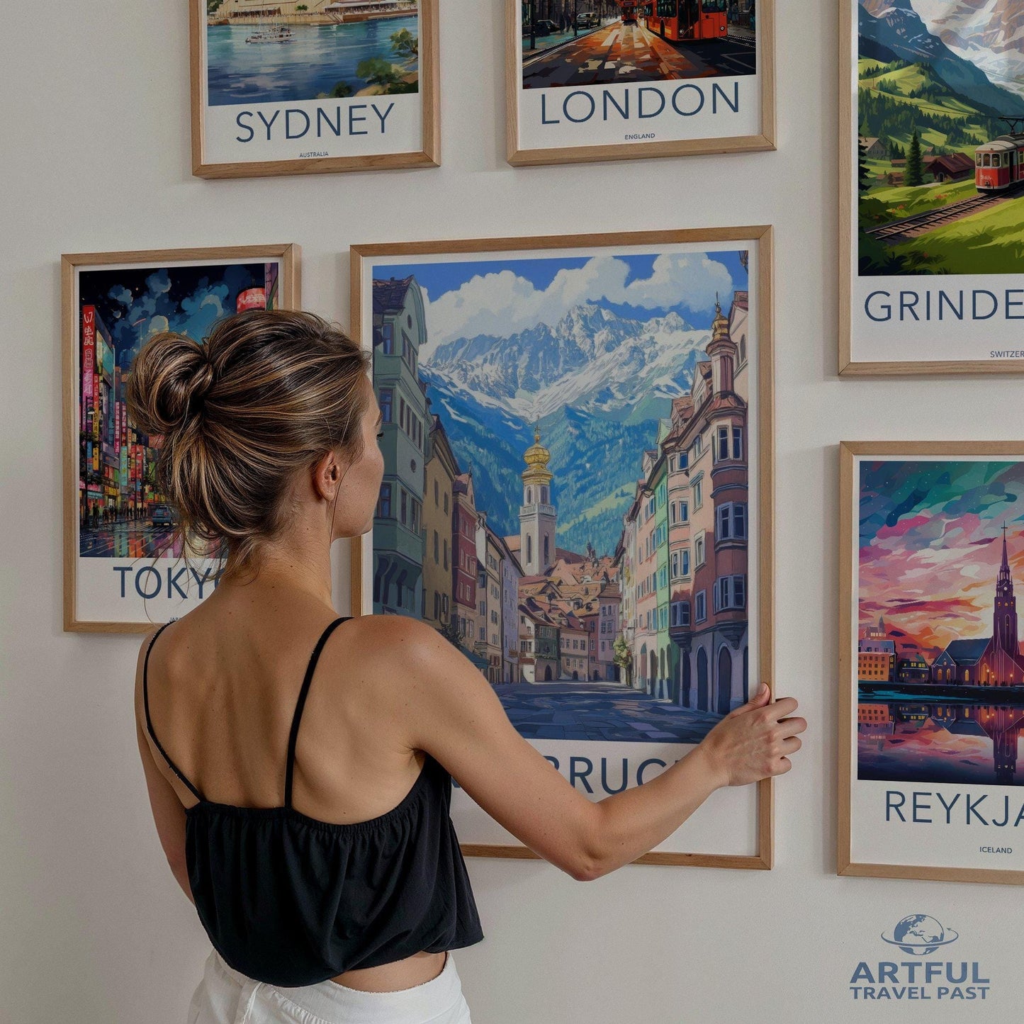 Innsbruck Poster | Austria Wall Art | Europe Decor