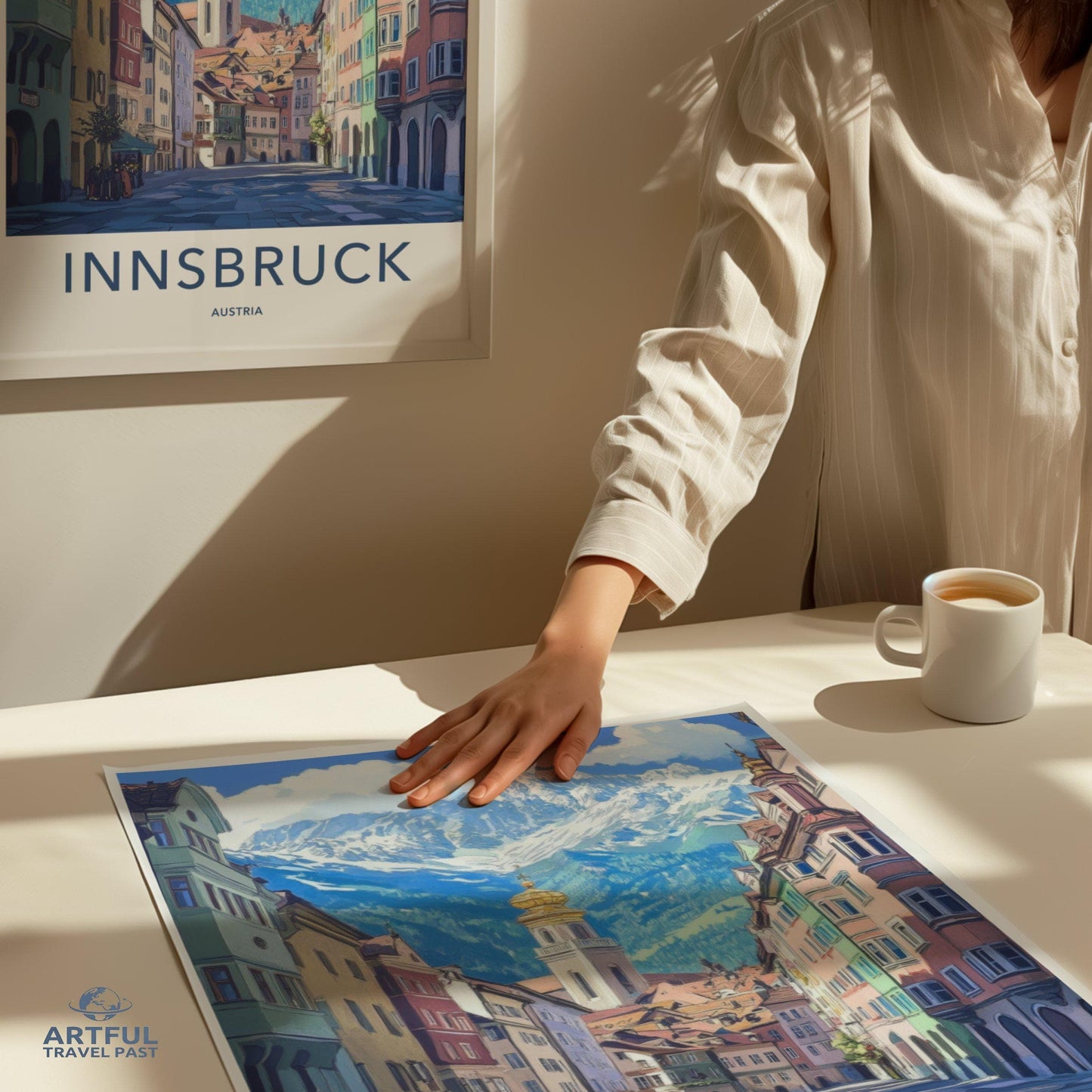 Innsbruck Poster | Austria Wall Art | Europe Decor