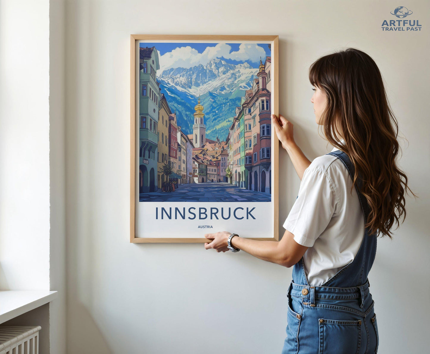 Innsbruck Poster | Austria Wall Art | Europe Decor