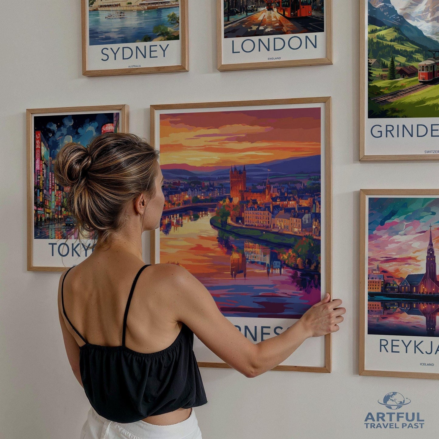 Inverness Poster - Scotland Wall Art