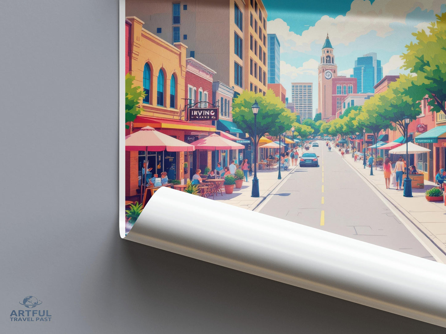 Irving Texas Poster - Texas Wall Art