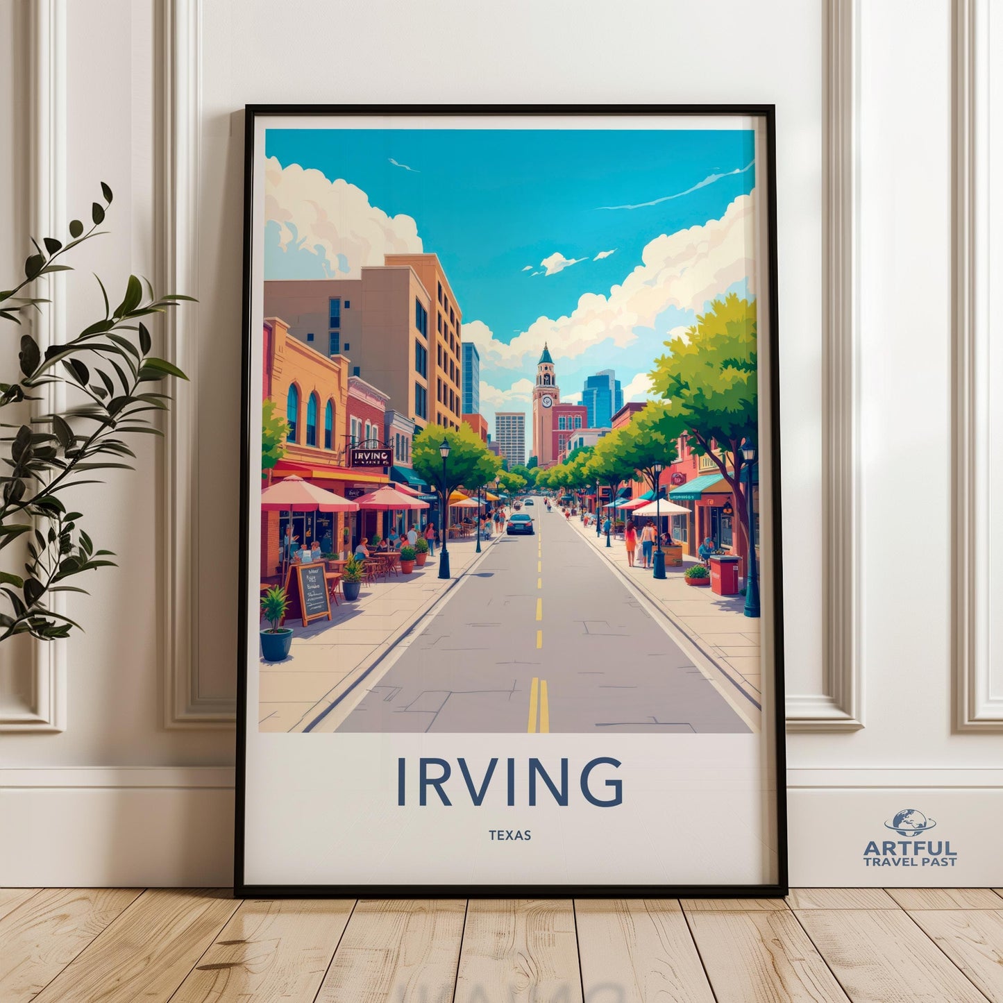 Irving Texas Poster - Texas Wall Art