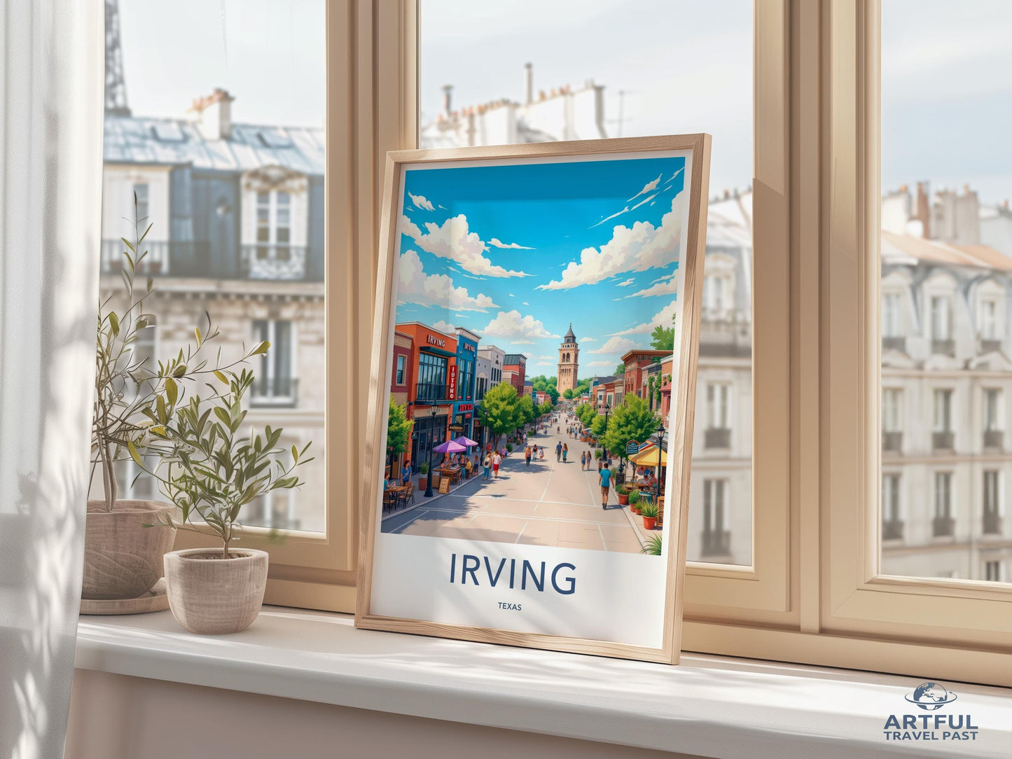 Irving Texas Poster - Texas Wall Art