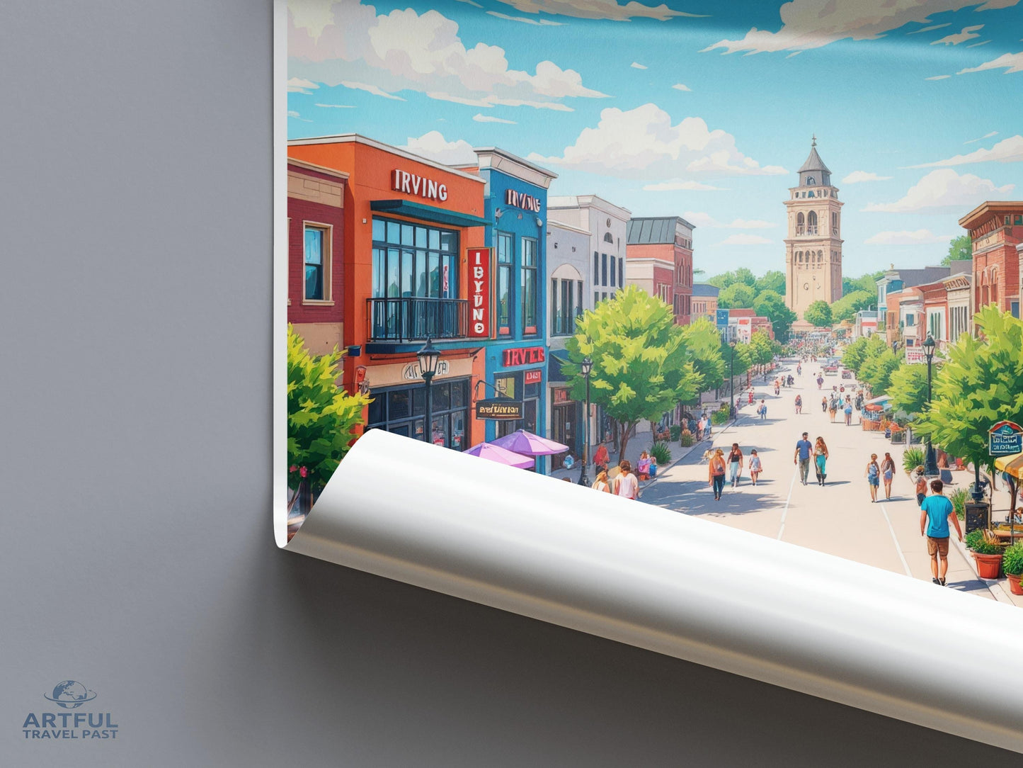 Irving Texas Poster - Texas Wall Art