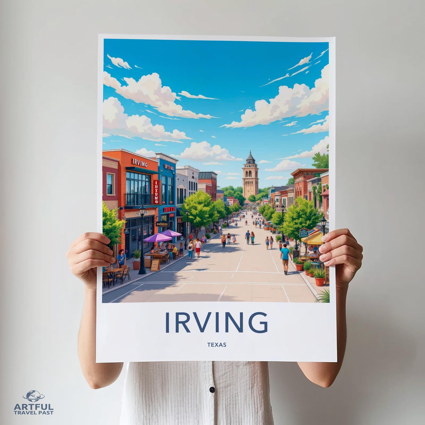Irving Texas Poster - Texas Wall Art