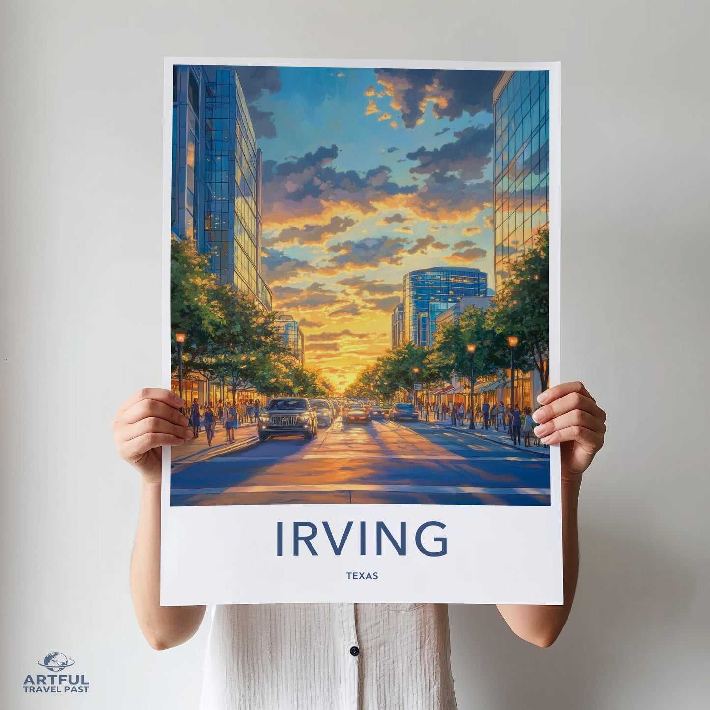 Irving Texas Poster - Texas Wall Art