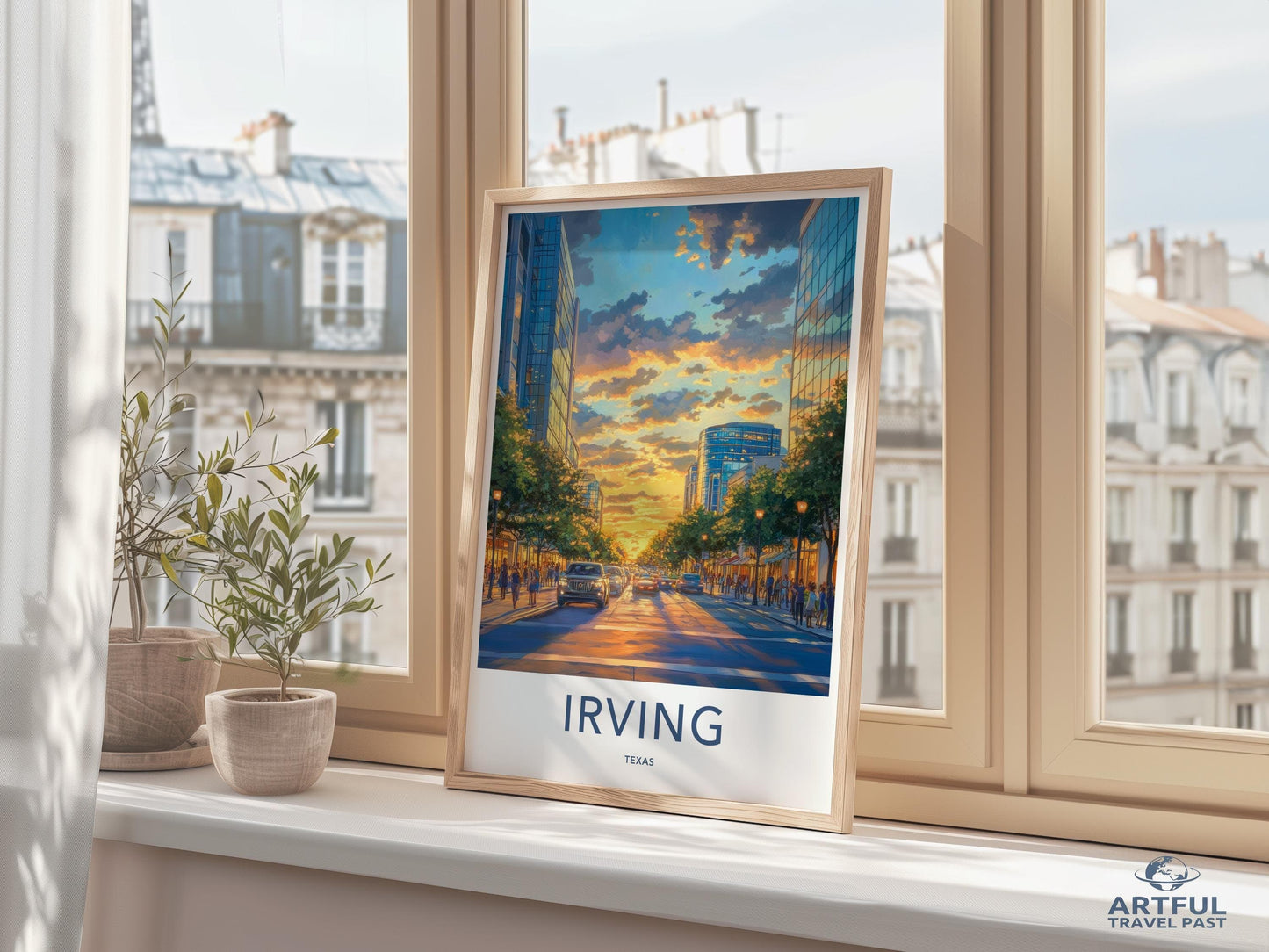 Irving Texas Poster - Texas Wall Art