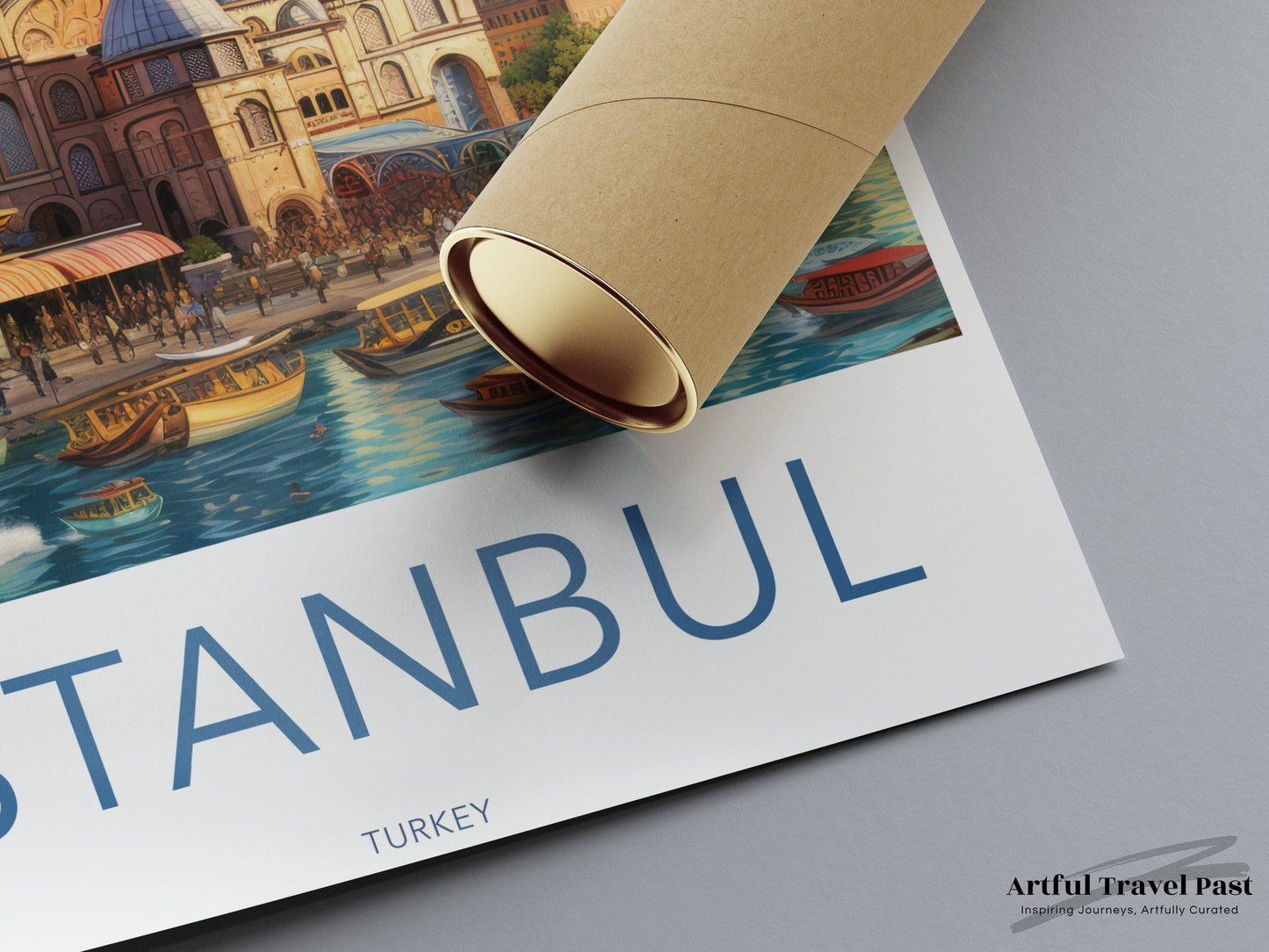 Istanbul Poster - Turkey Wall Art