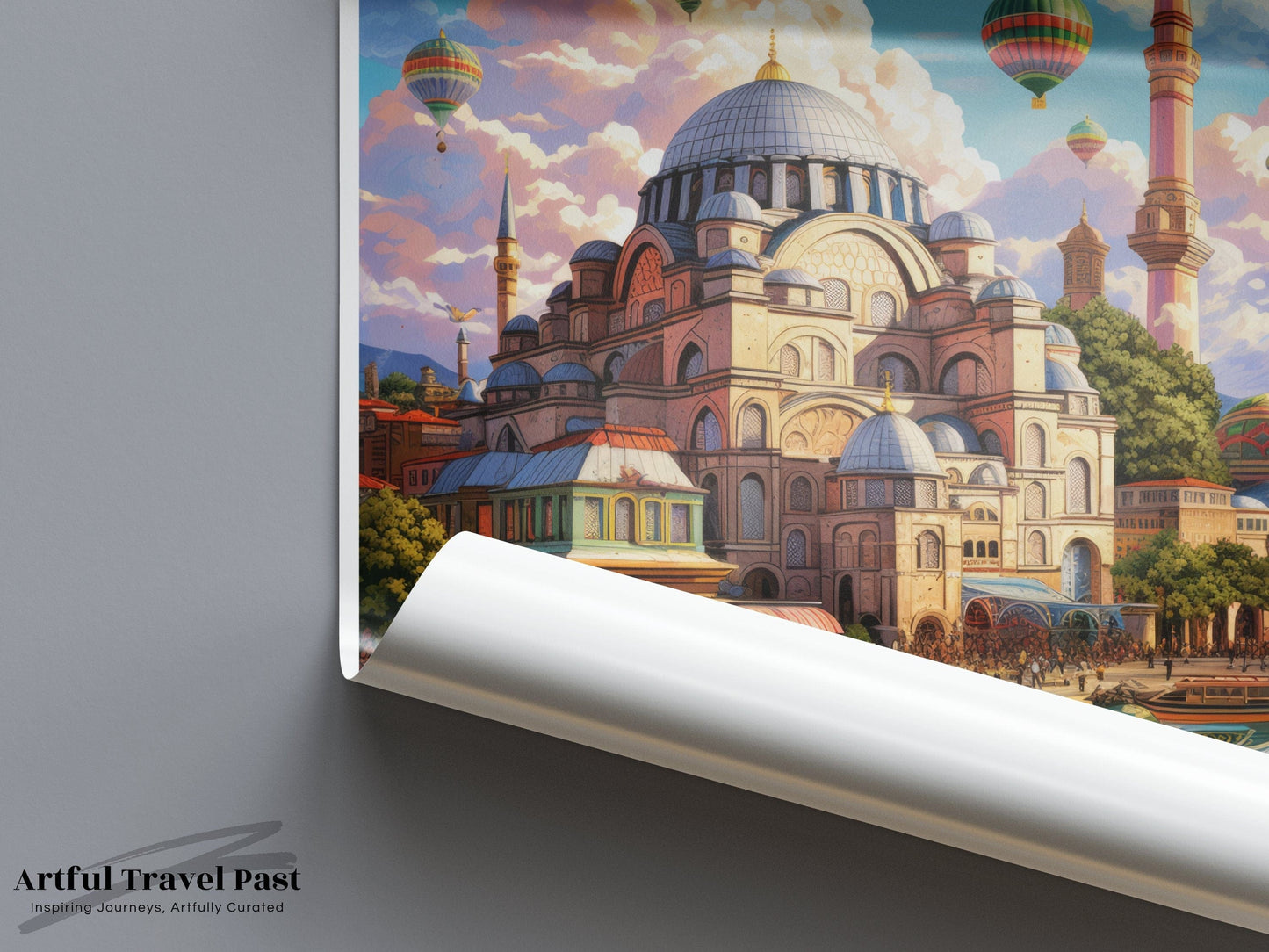 Istanbul Poster - Turkey Wall Art