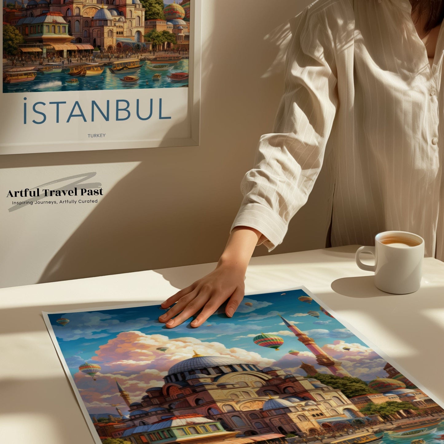 Istanbul Poster - Turkey Wall Art