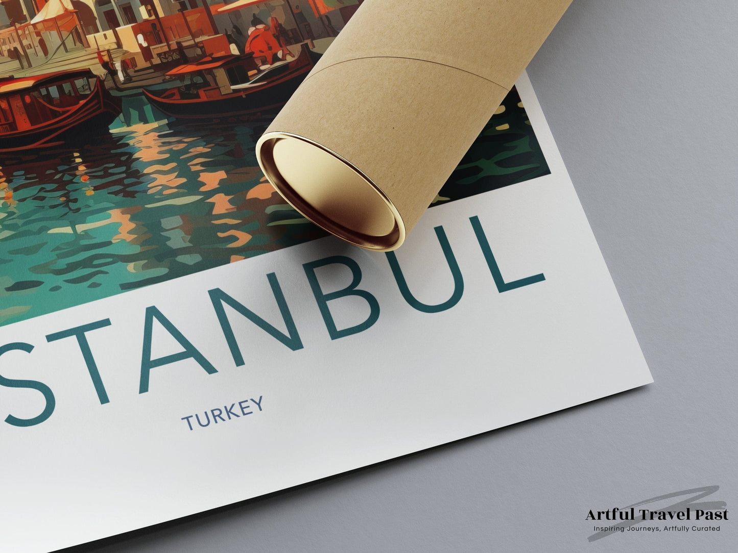 Istanbul Poster - Turkey Wall Art