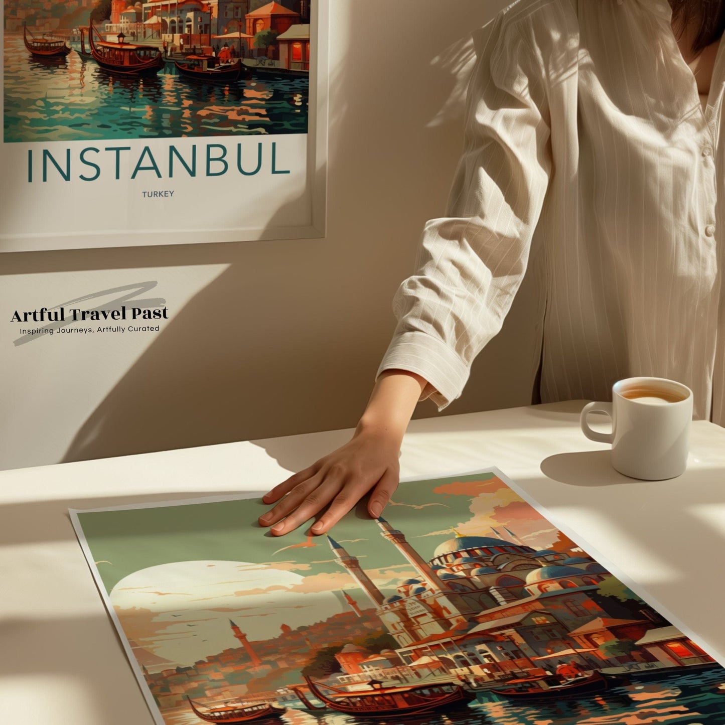 Istanbul Poster - Turkey Wall Art