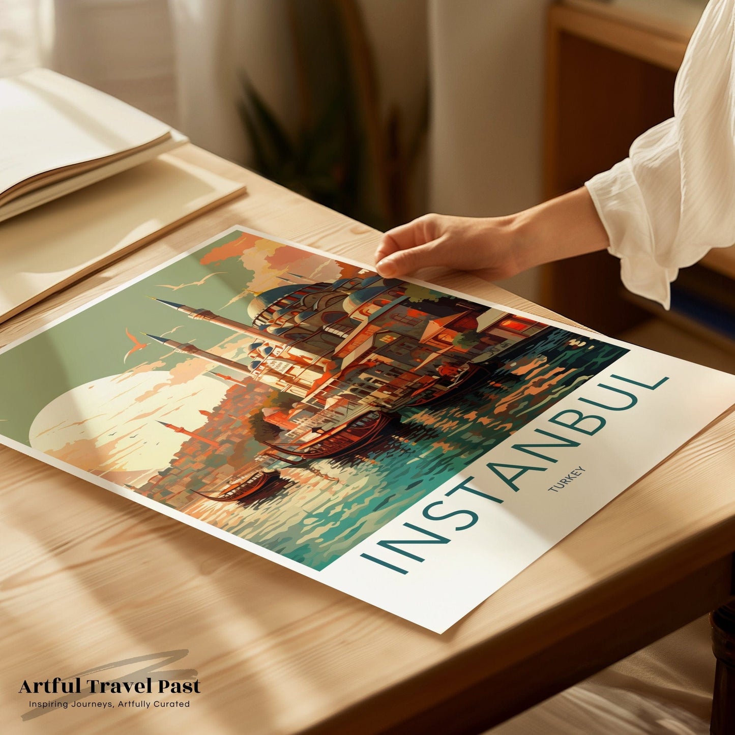 Istanbul Poster - Turkey Wall Art