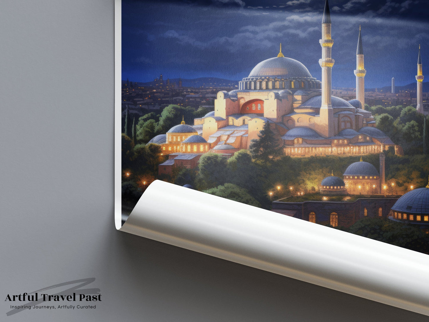 Istanbul Poster - Turkey Wall Art