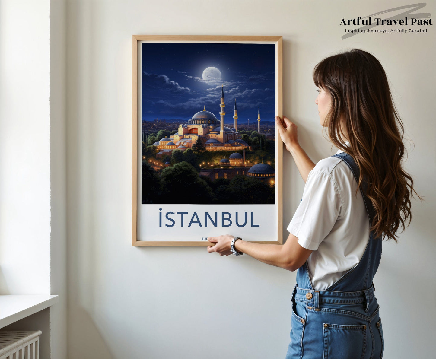 Istanbul Poster - Turkey Wall Art