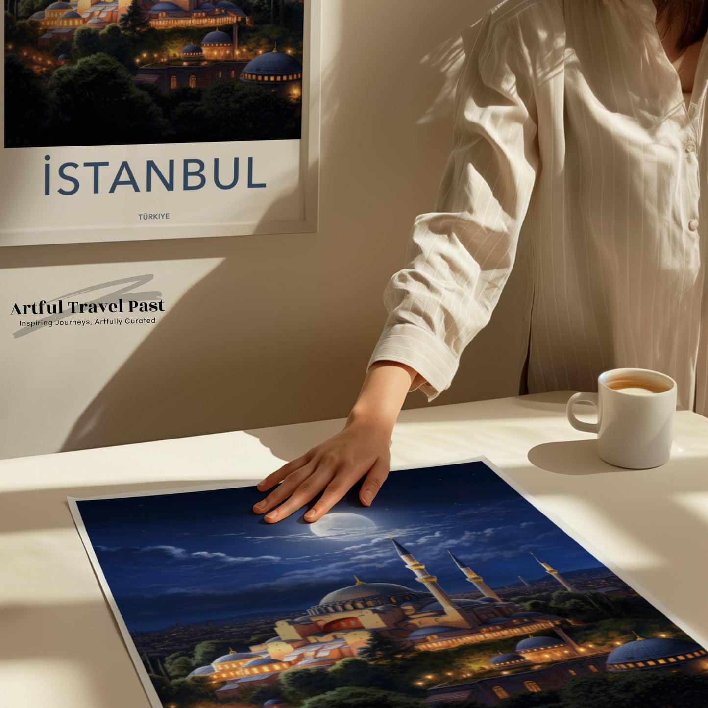 Istanbul Poster - Turkey Wall Art