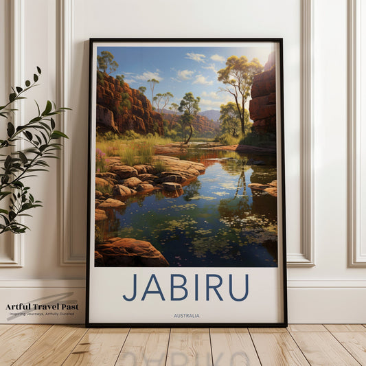 Jabiru Poster - Australia Wall Art