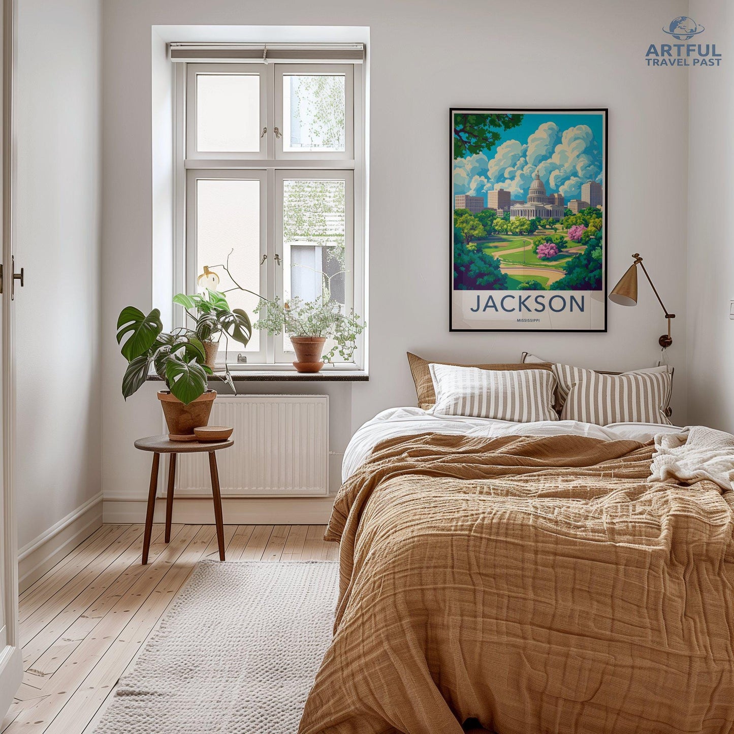 Jackson Poster - Mississippi Wall Art