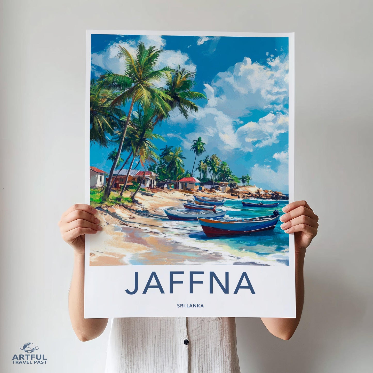 Jaffna Poster - Sri Lanka Wall Art