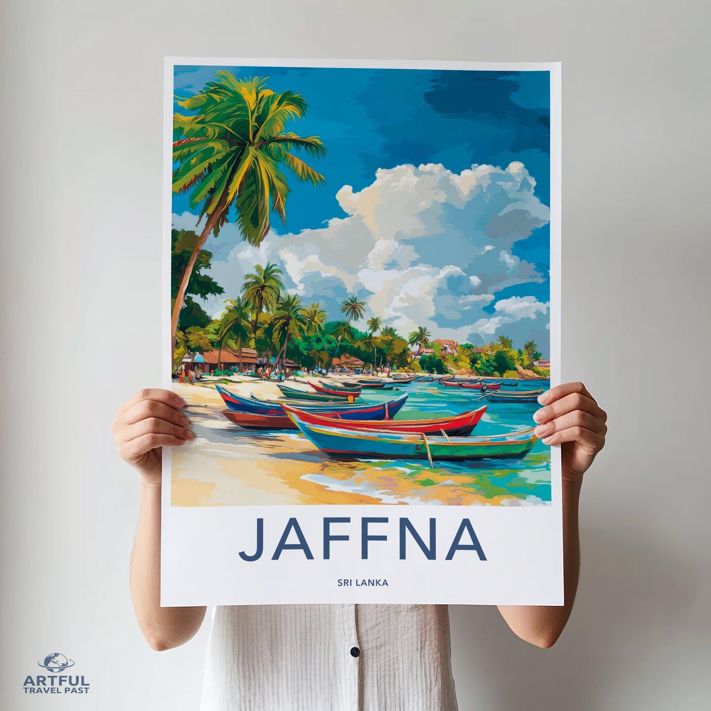 Jaffna Poster - Sri Lanka Wall Art