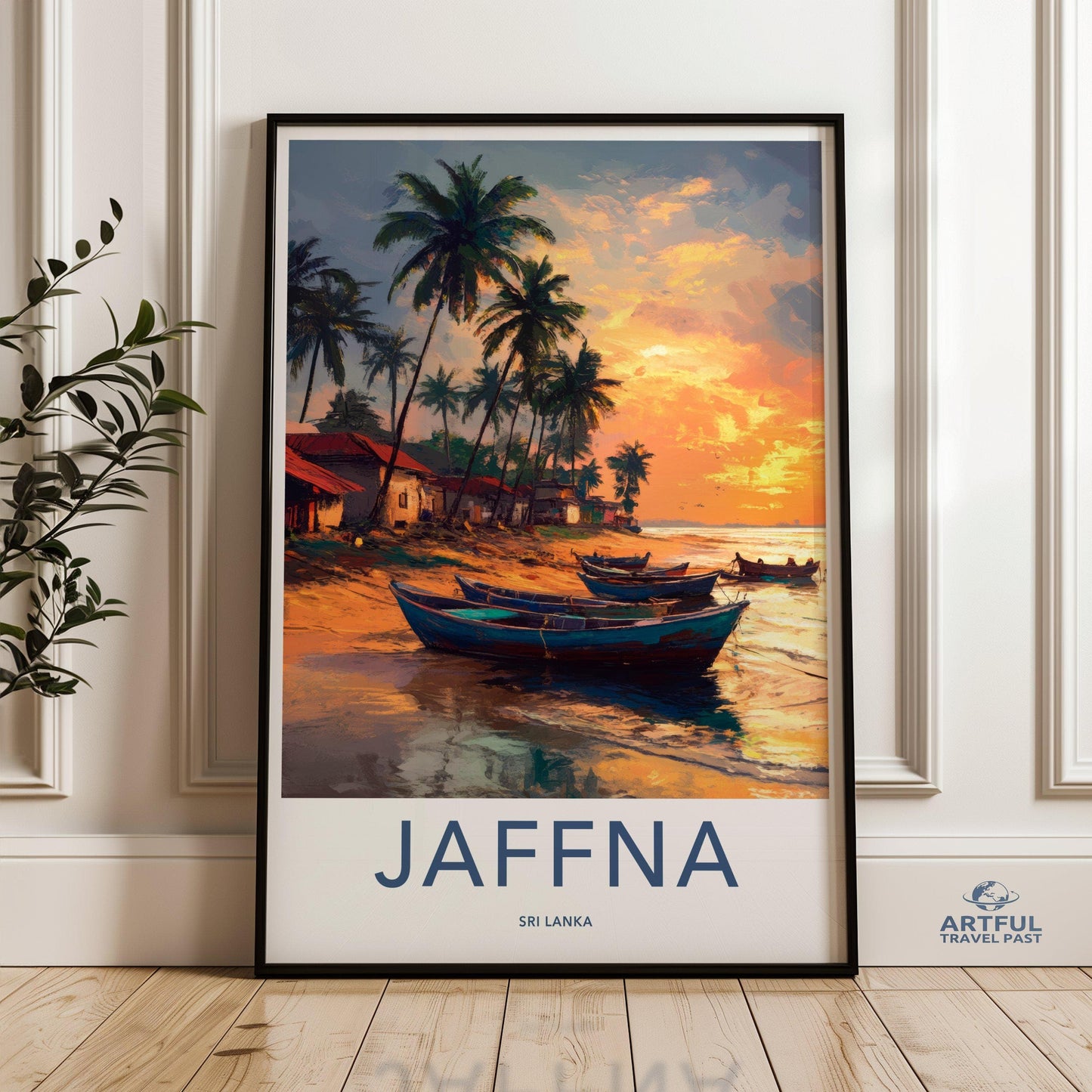 Jaffna Poster - Sri Lanka Wall Art