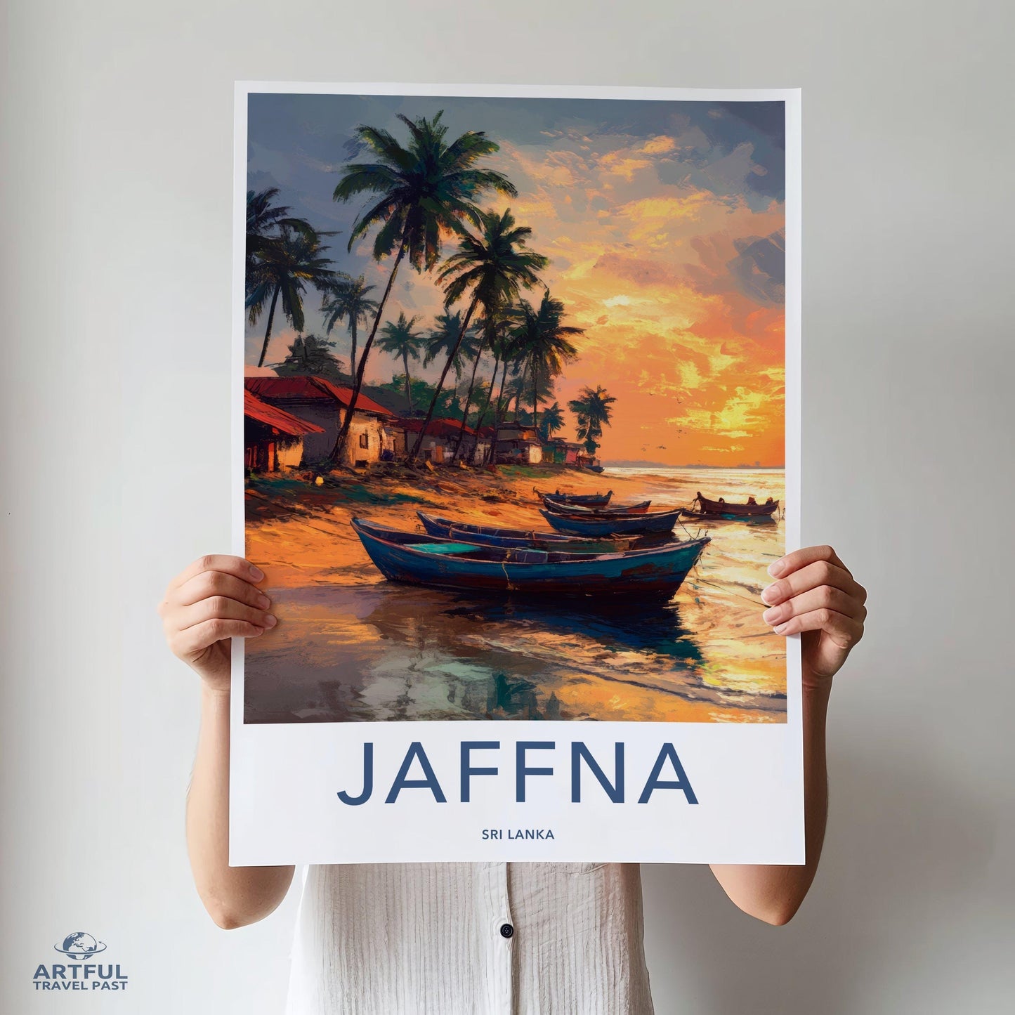 Jaffna Poster - Sri Lanka Wall Art