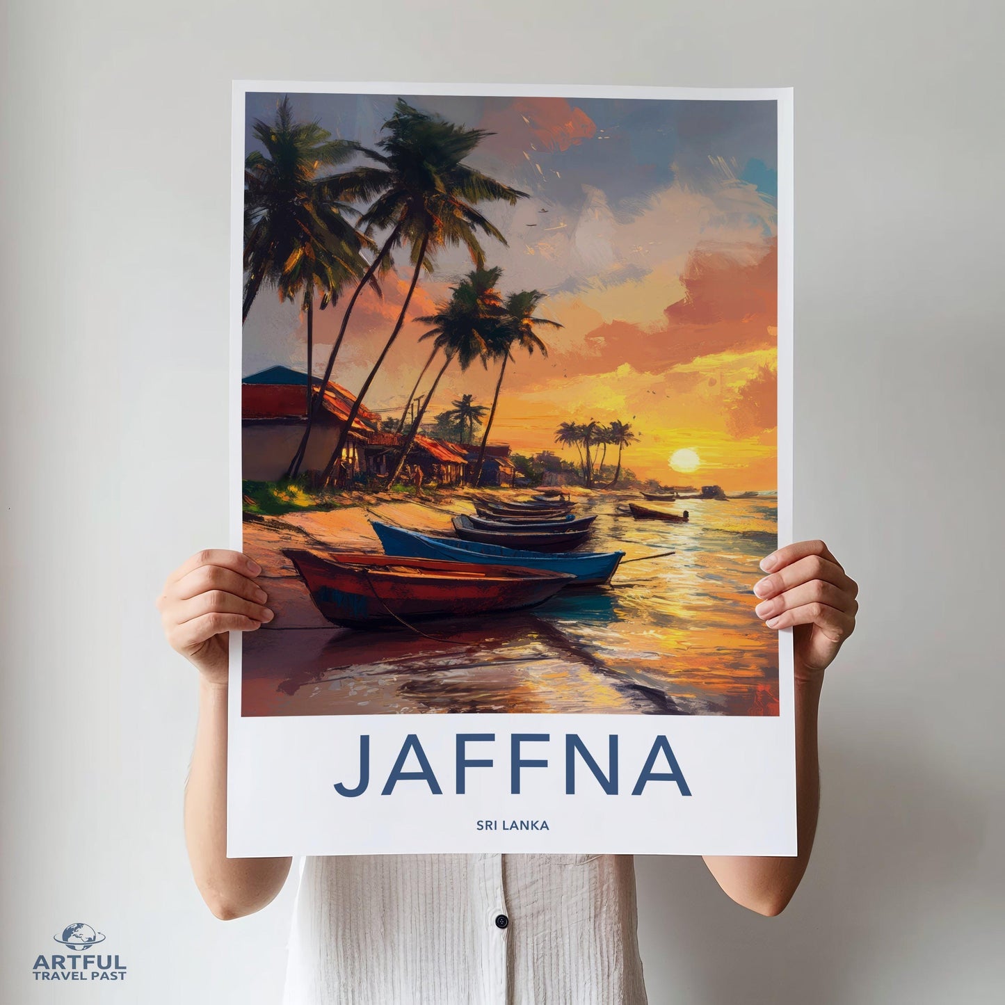 Jaffna Poster - Sri Lanka Wall Art