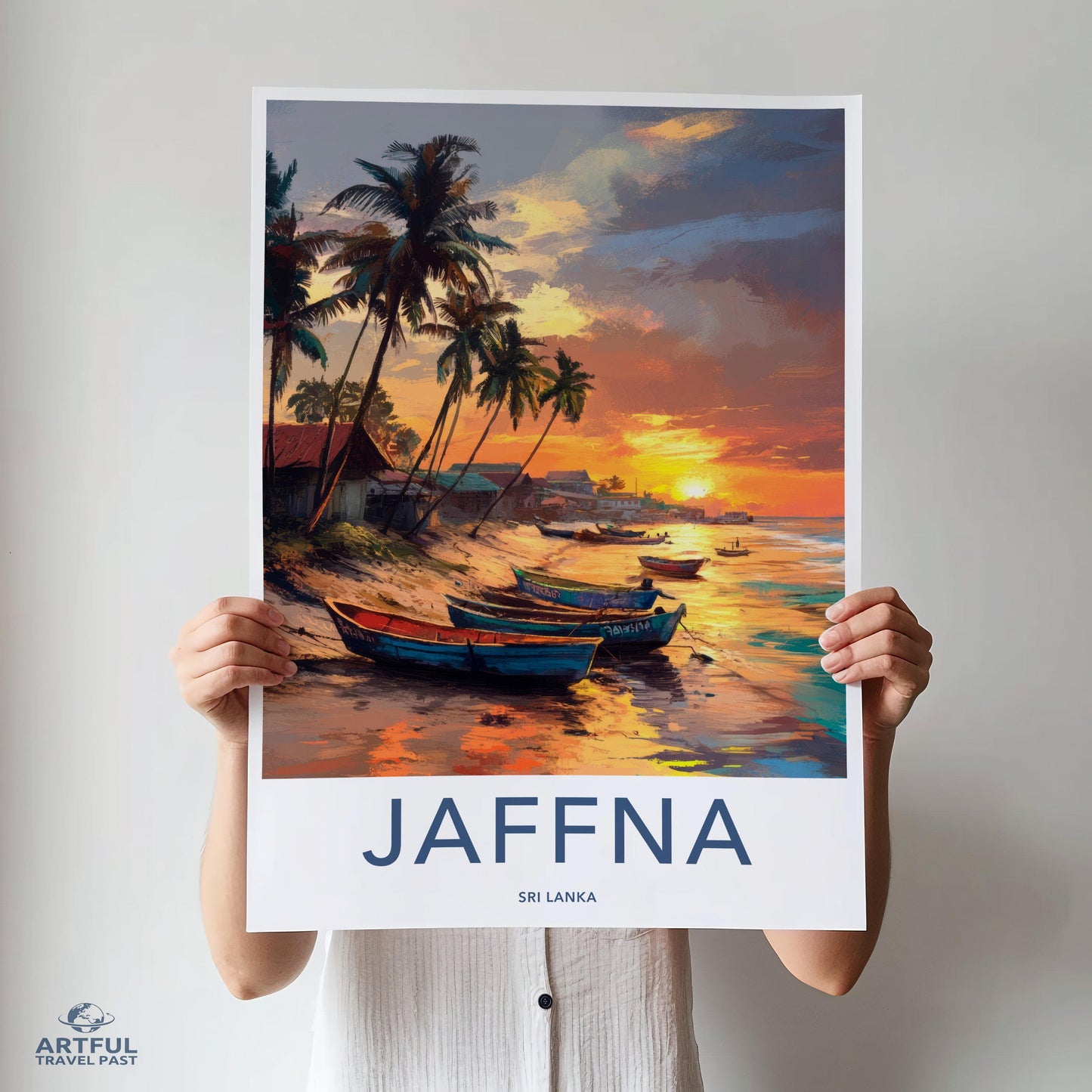 Jaffna Poster - Sri Lanka Wall Art