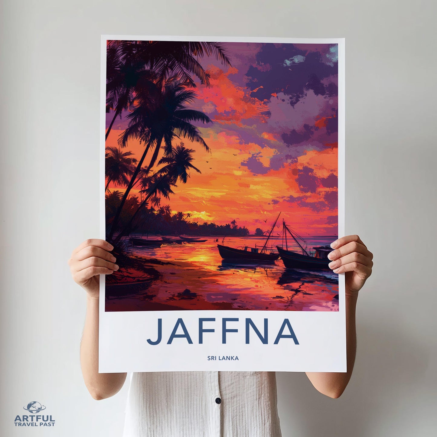Jaffna Poster - Sri Lanka Wall Art