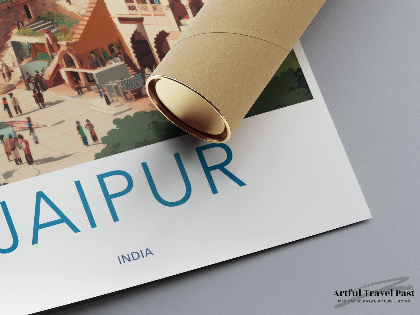 Jaipur Poster | India Wall Art | South Asia Decor