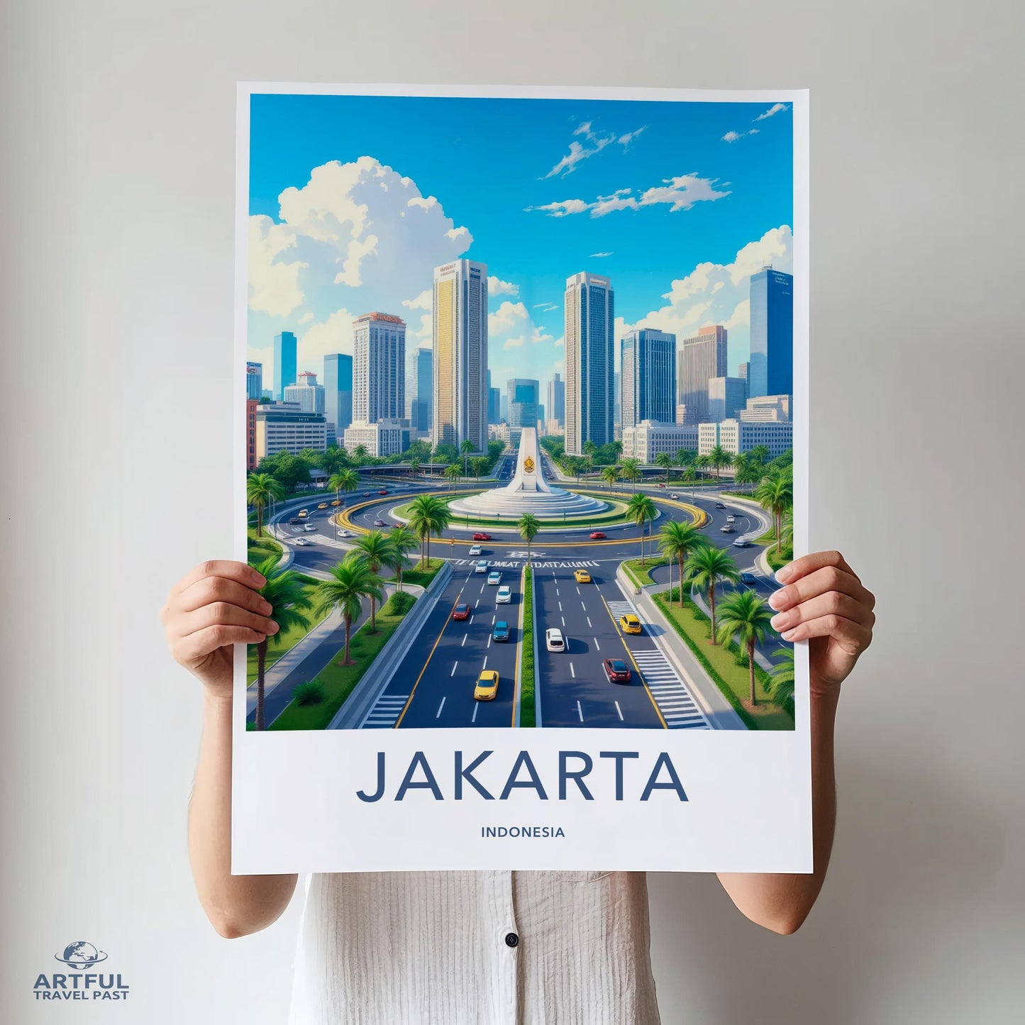 Jakarta Poster - Indonesia Wall Art