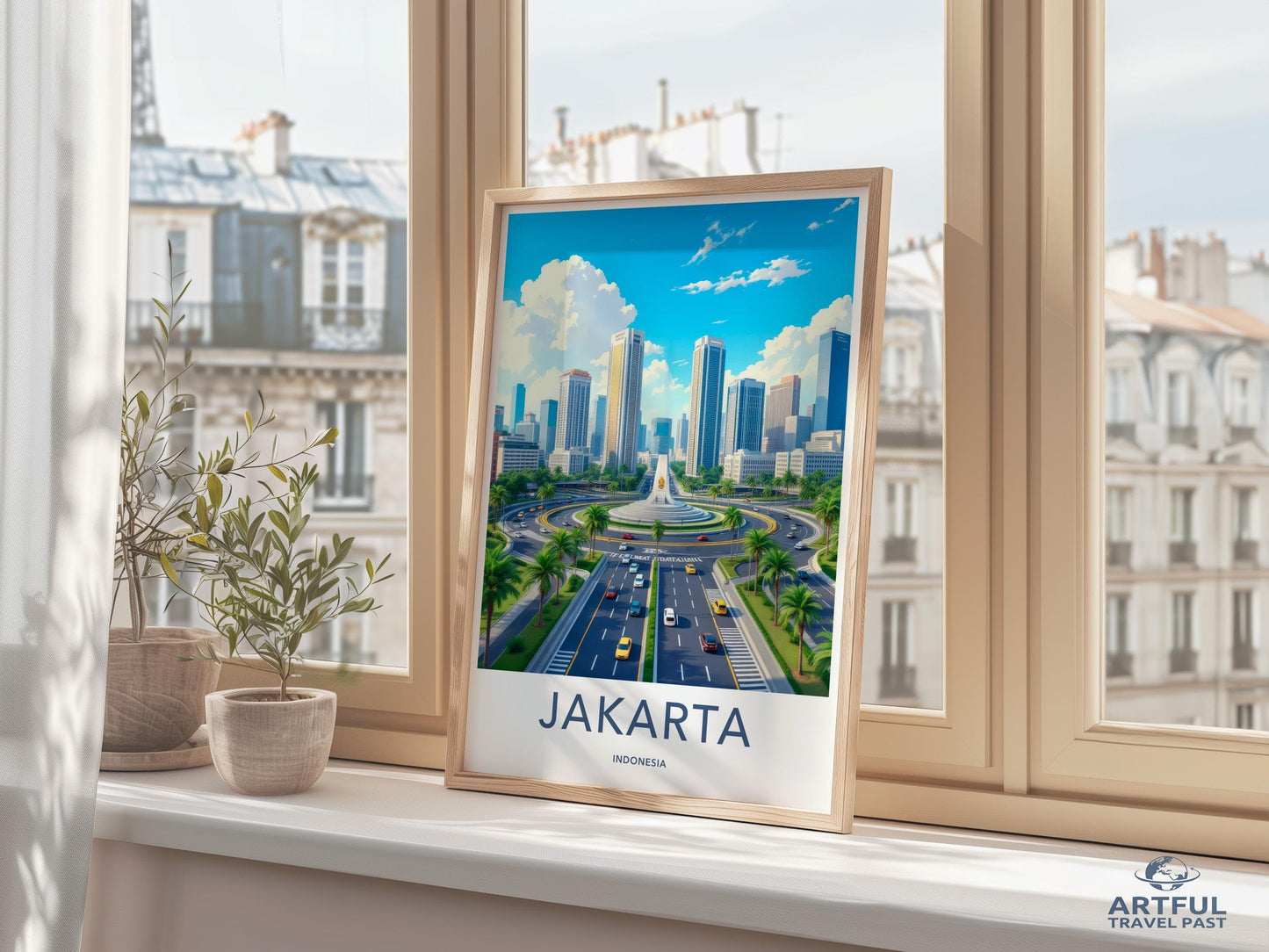 Jakarta Poster - Indonesia Wall Art