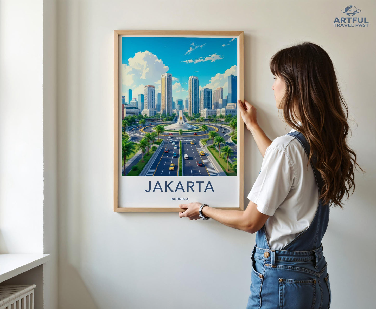 Jakarta Poster - Indonesia Wall Art