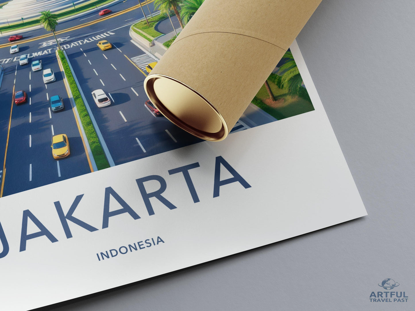 Jakarta Poster - Indonesia Wall Art