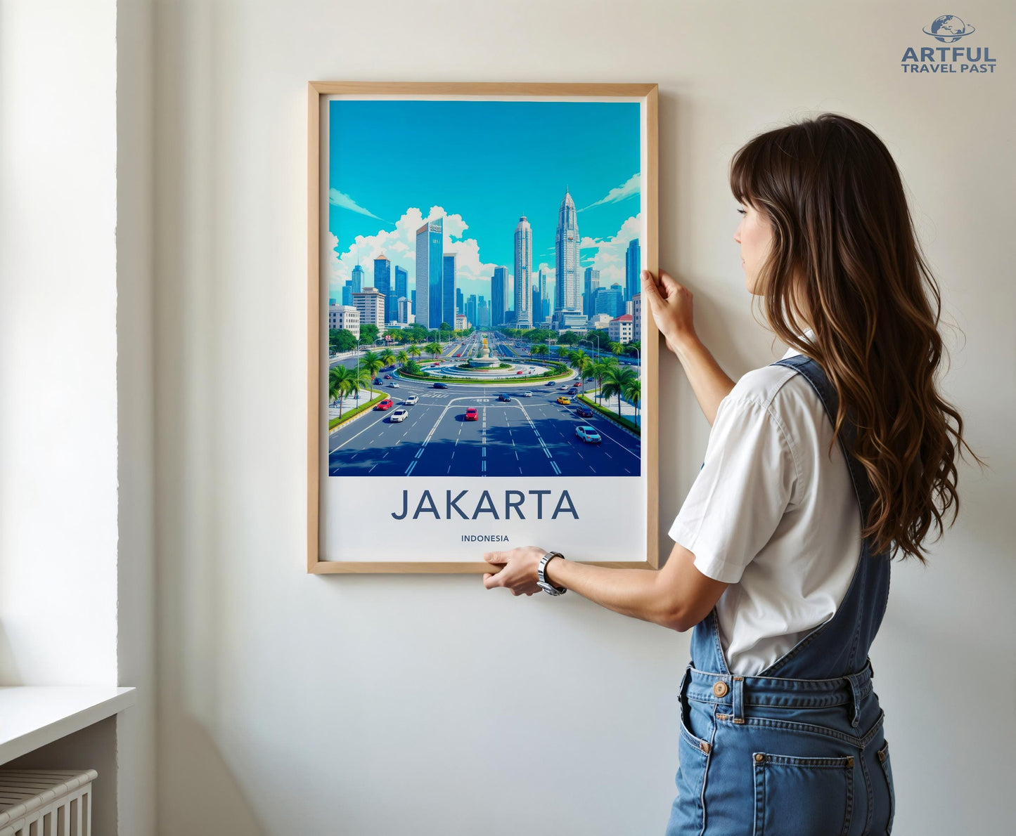 Jakarta Poster - Indonesia Wall Art