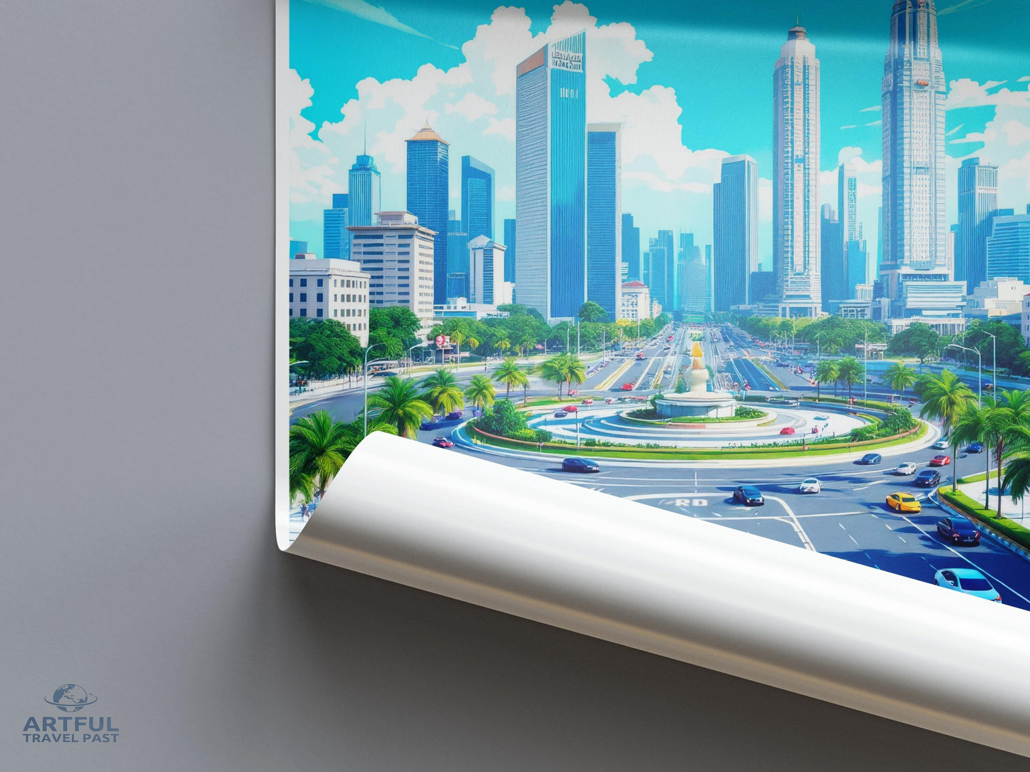 Jakarta Poster - Indonesia Wall Art