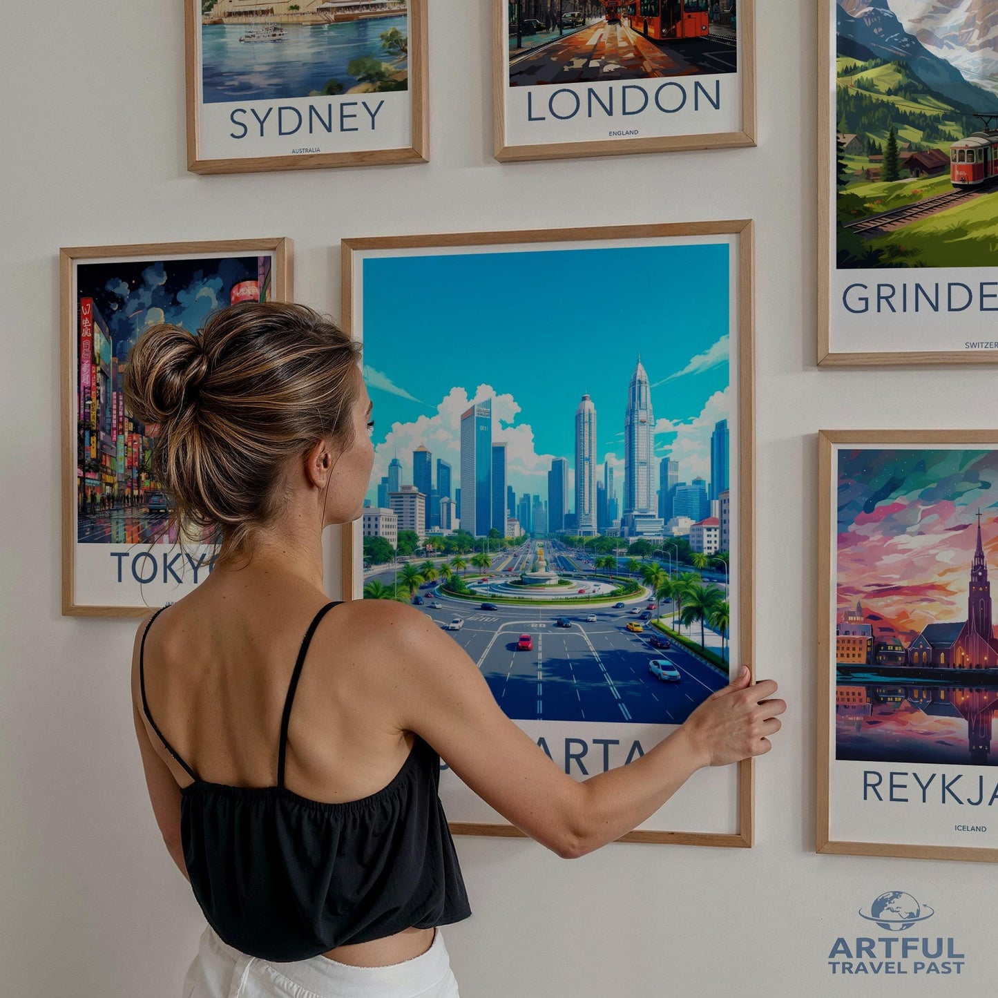 Jakarta Poster - Indonesia Wall Art