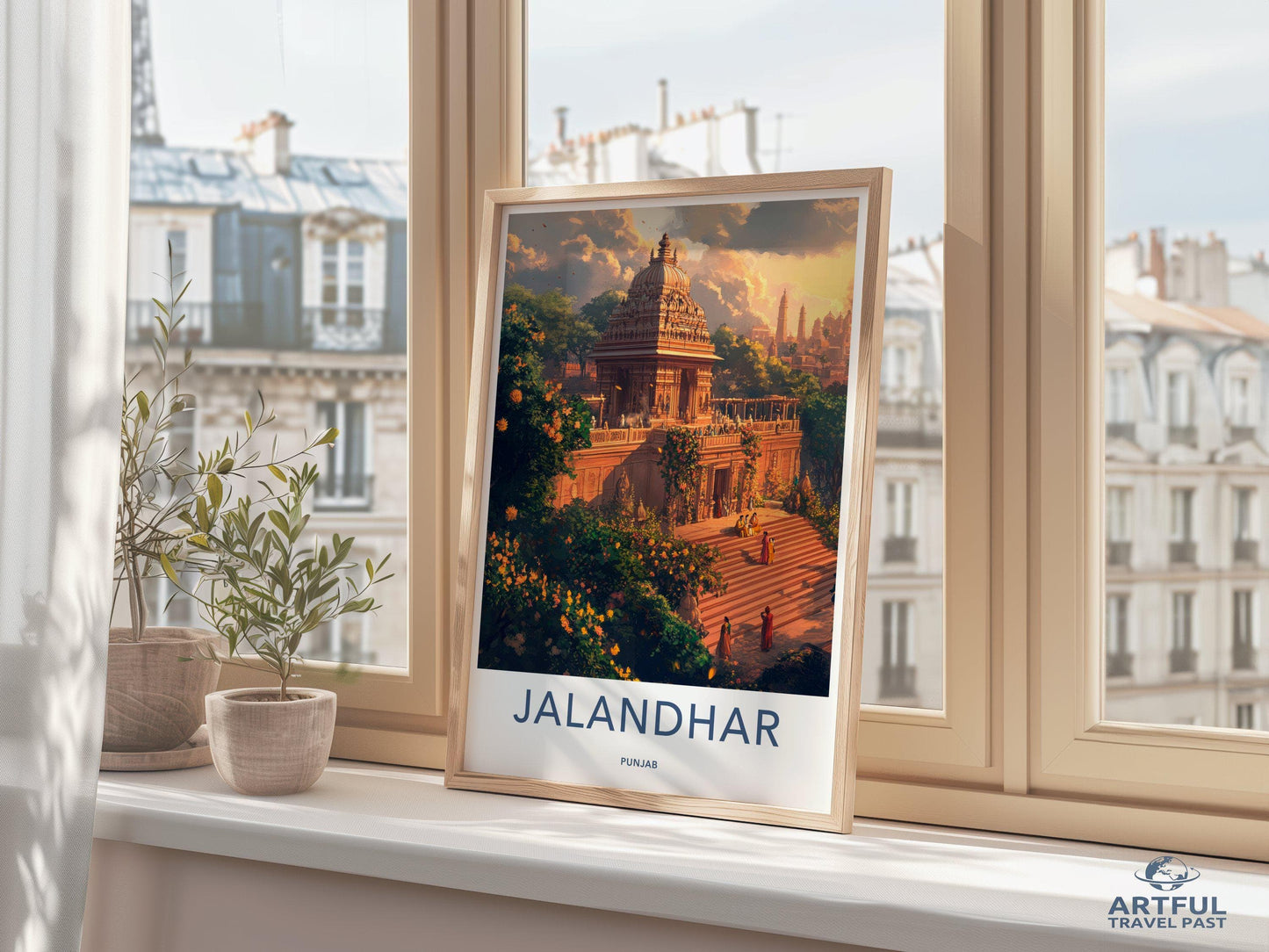 Jalandhar Poster - Punjab Wall Art