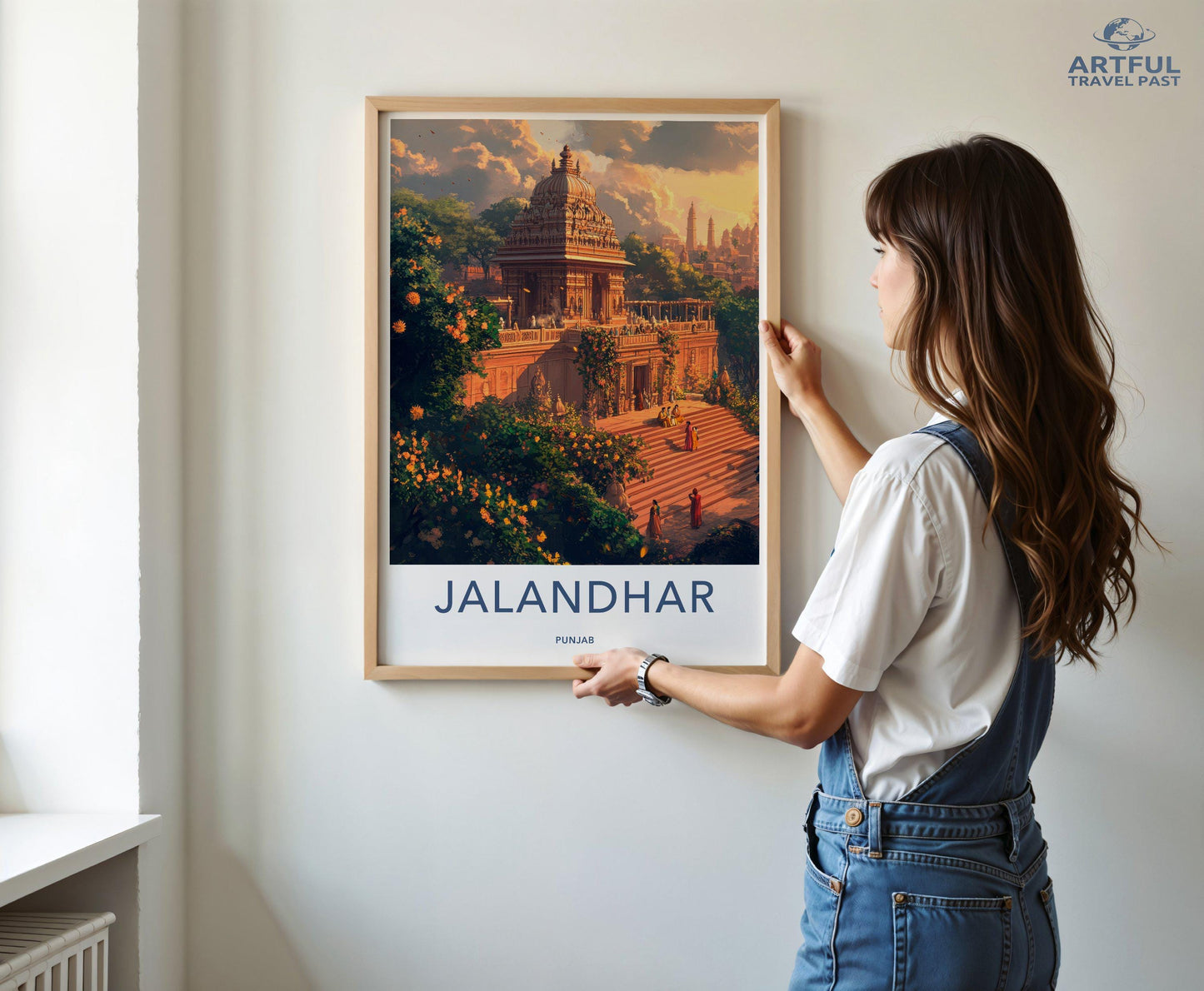 Jalandhar Poster - Punjab Wall Art