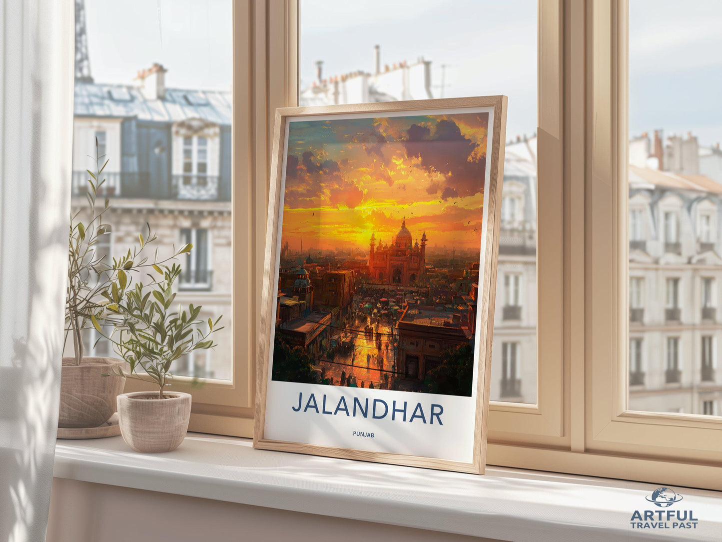 Jalandhar Poster - Punjab Wall Art