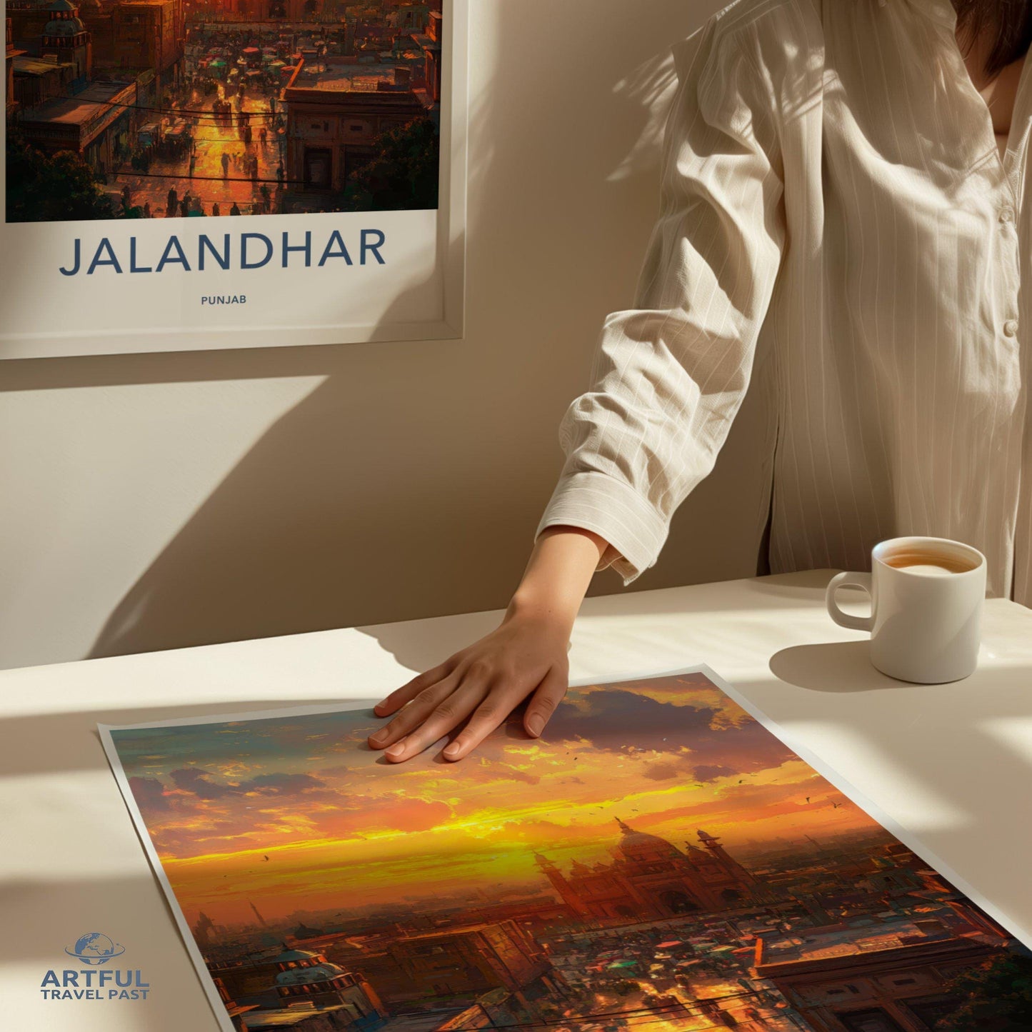 Jalandhar Poster - Punjab Wall Art