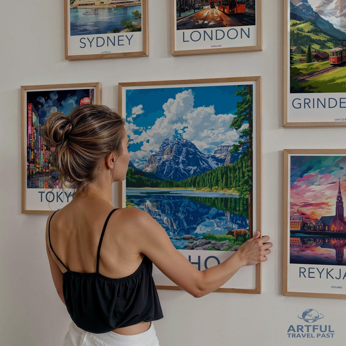 Jasper National Park Poster - Canada Wall Art