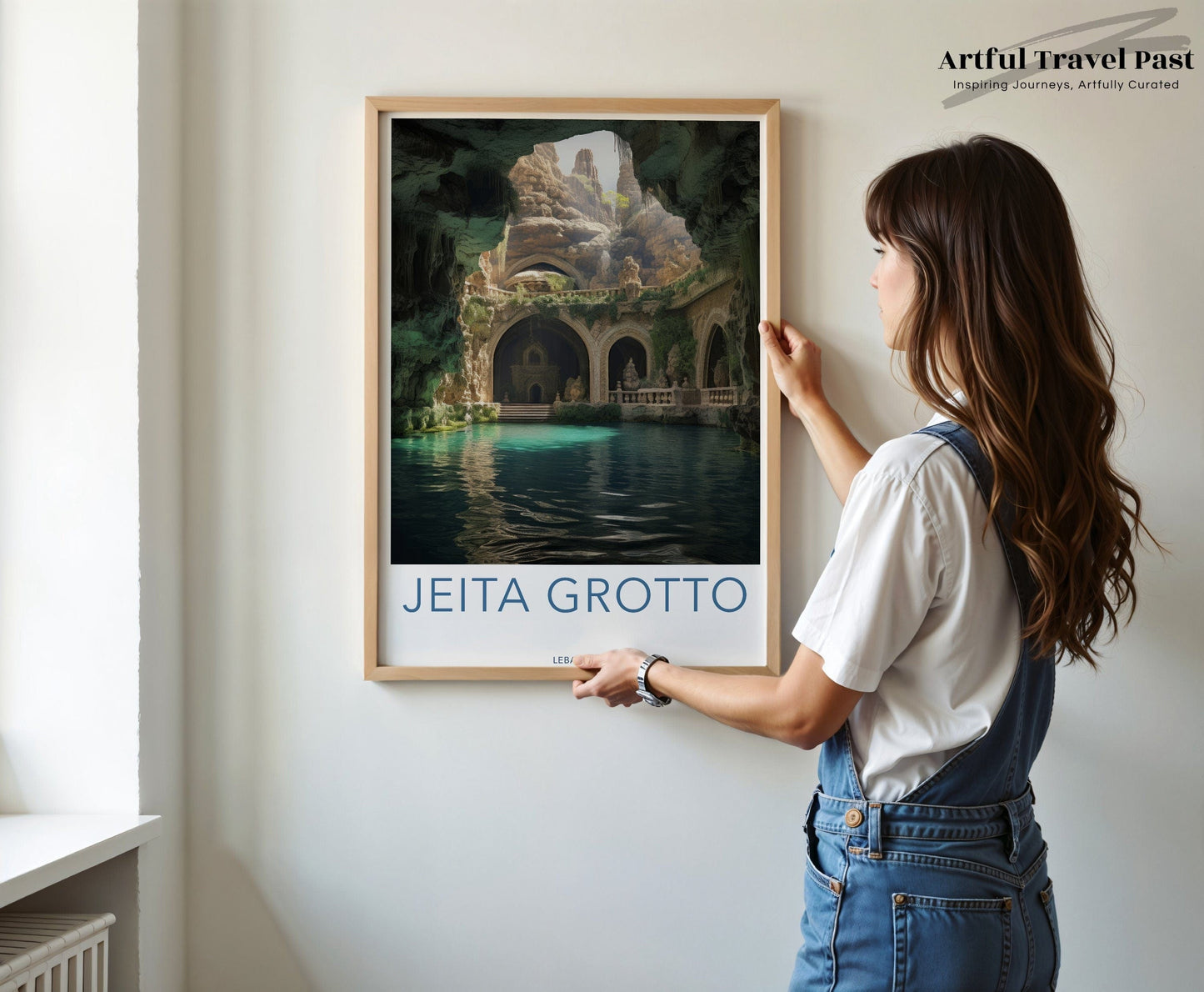 Jeita Grotto Poster - Lebanon Wall Art