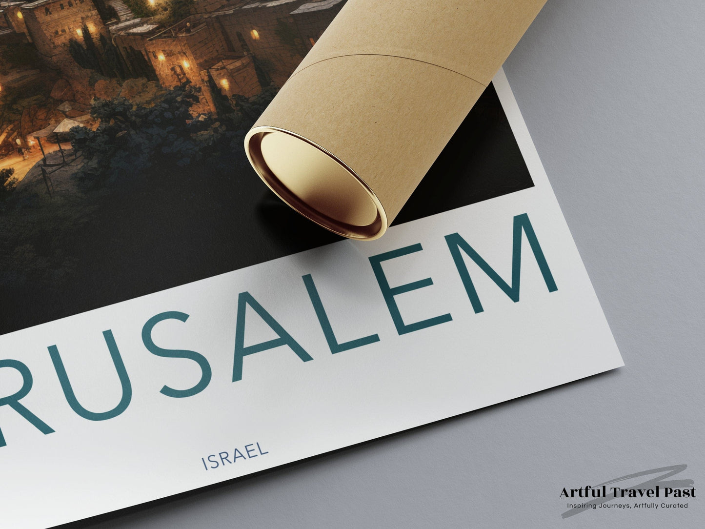 Jerusalem Poster | Israel Wall Art | Middle East Decor