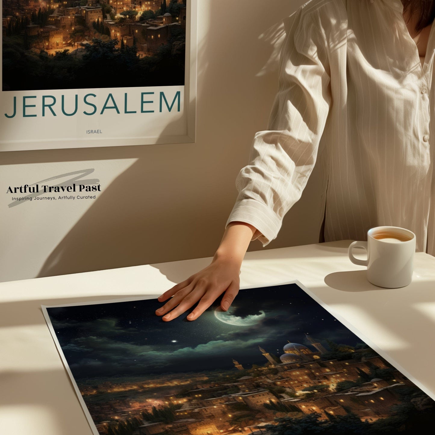 Jerusalem Poster | Israel Wall Art | Middle East Decor