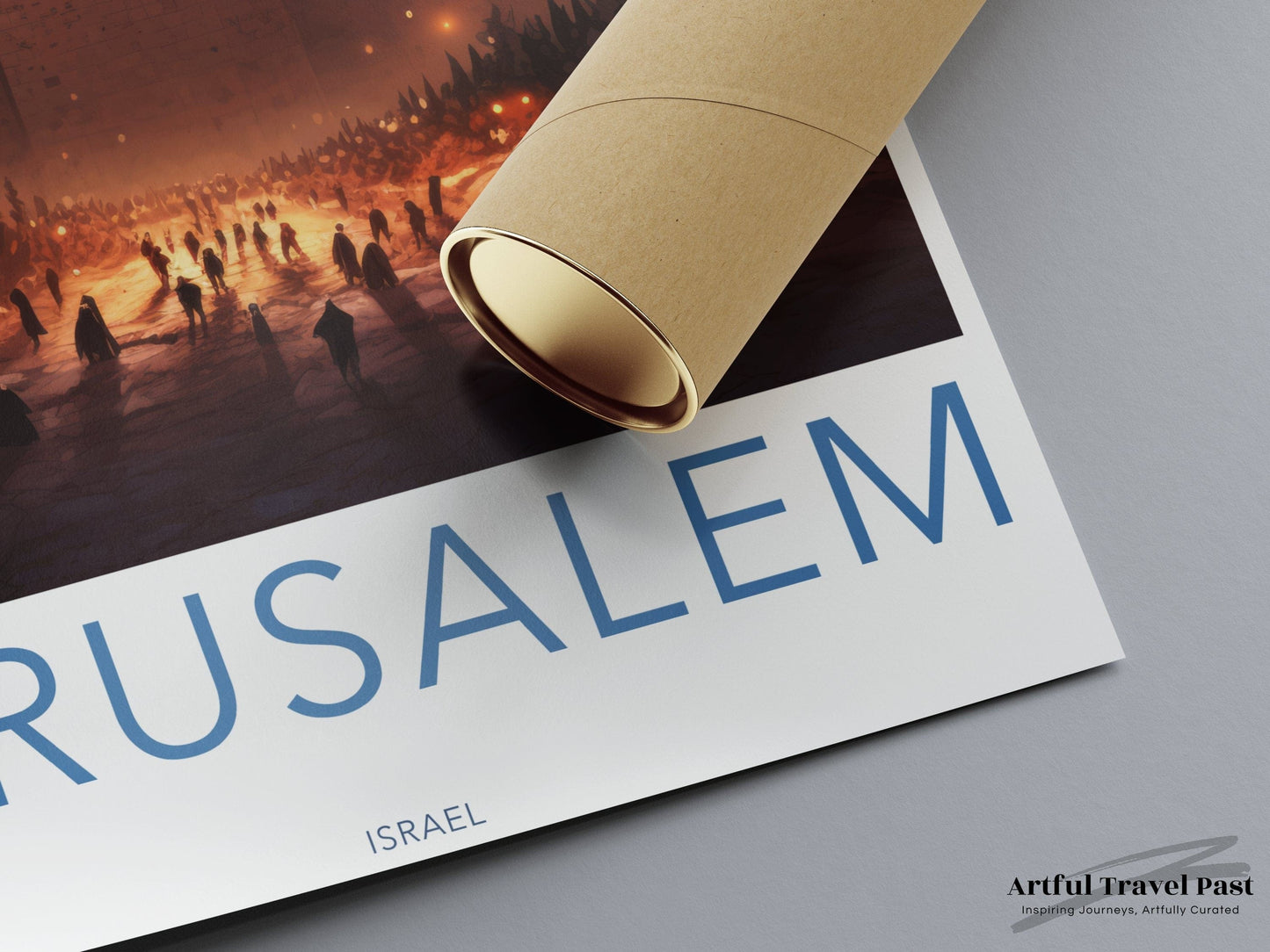 Jerusalem Poster | Israel Wall Art | Middle East Decor