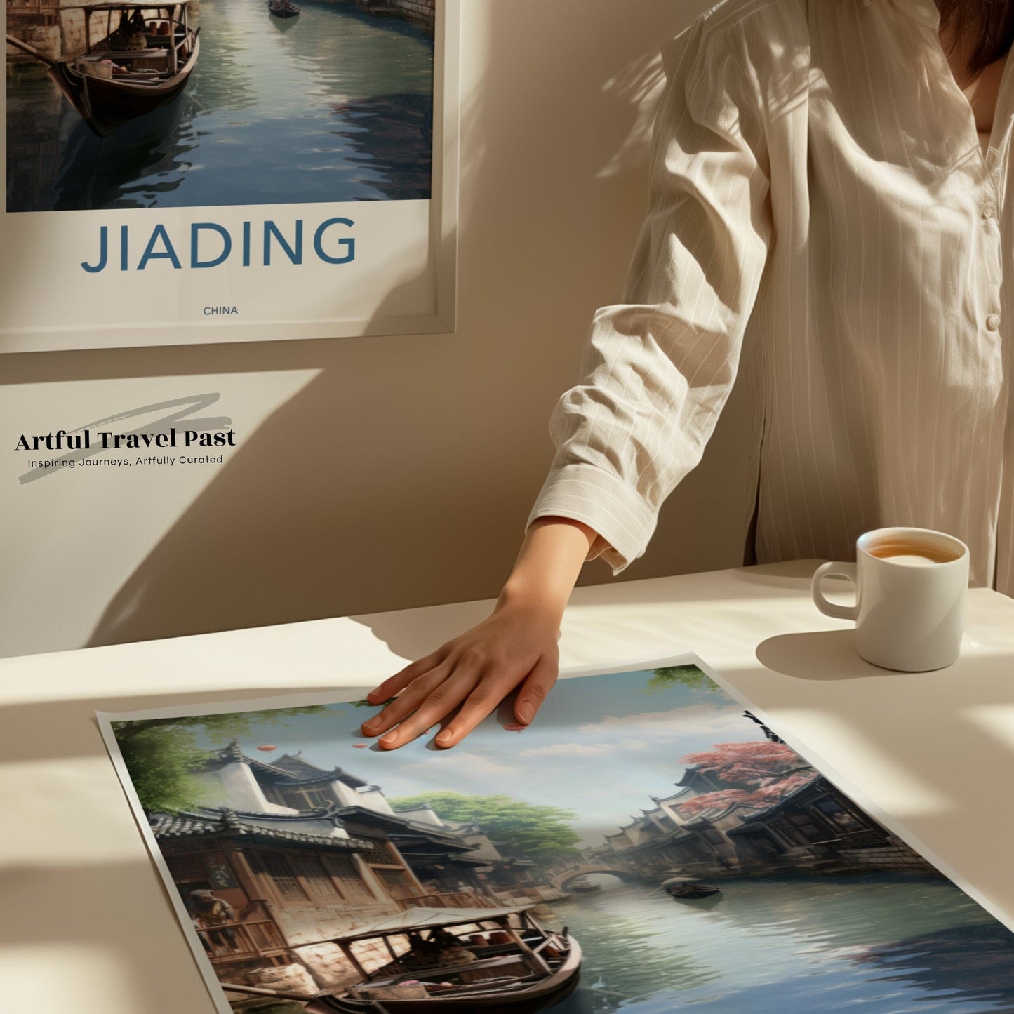 Jiading Canal Poster - China Wall Art