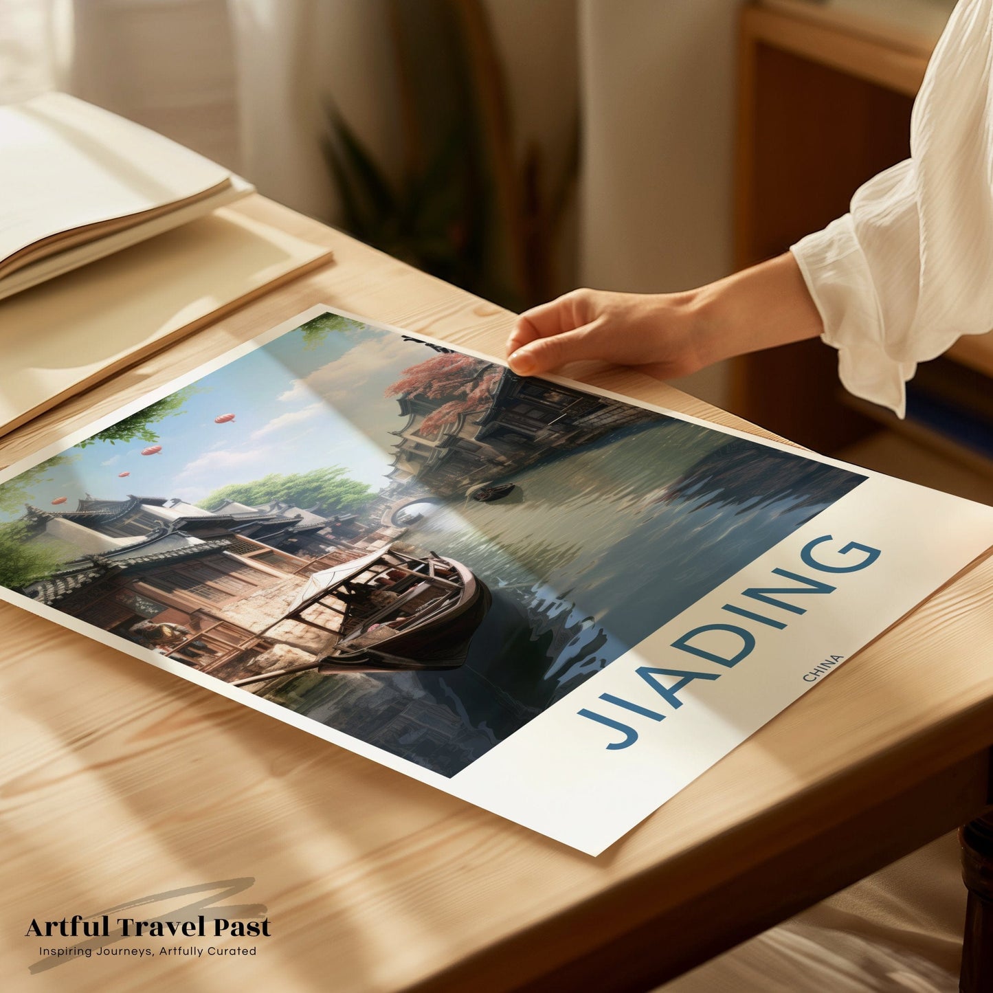 Jiading Canal Poster - China Wall Art